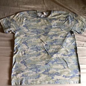 Pawz camo short sleeve shirt
